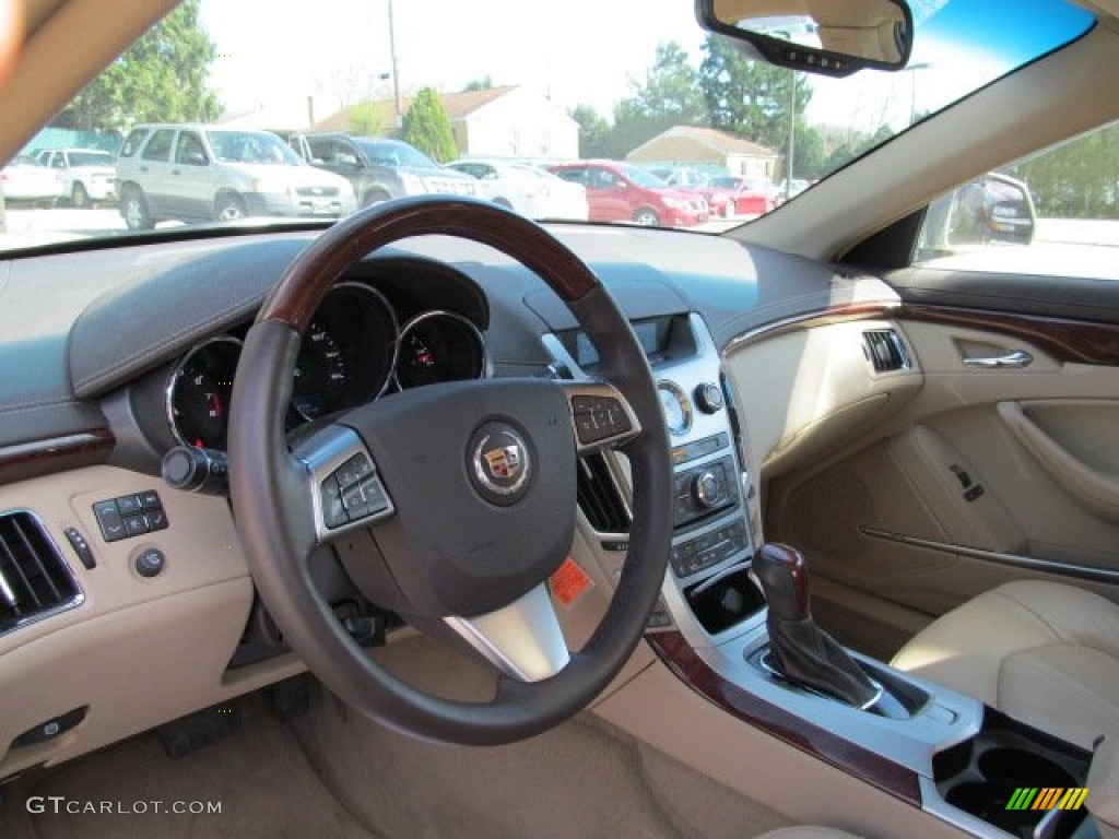 2009 CTS 4 AWD Sedan - Gold Mist / Cashmere/Cocoa photo #9