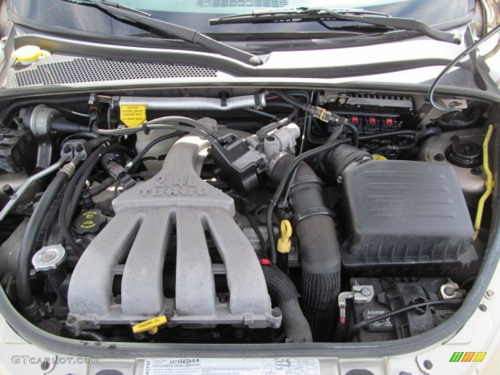 2004 Chrysler PT Cruiser Touring Turbo 2.4 Liter Turbocharged DOHC 16-Valve 4 Cylinder Engine Photo #63394237