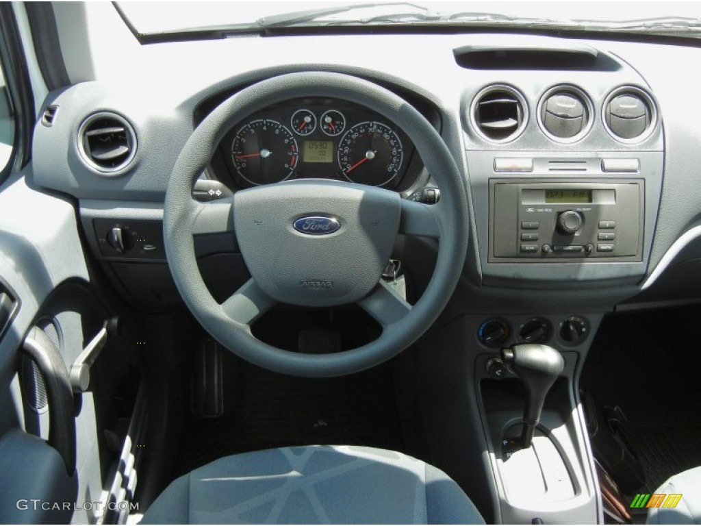2012 Ford Transit Connect XL Van Dark Grey Dashboard Photo #63394249