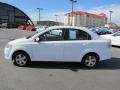 2011 Summit White Chevrolet Aveo LT Sedan  photo #4