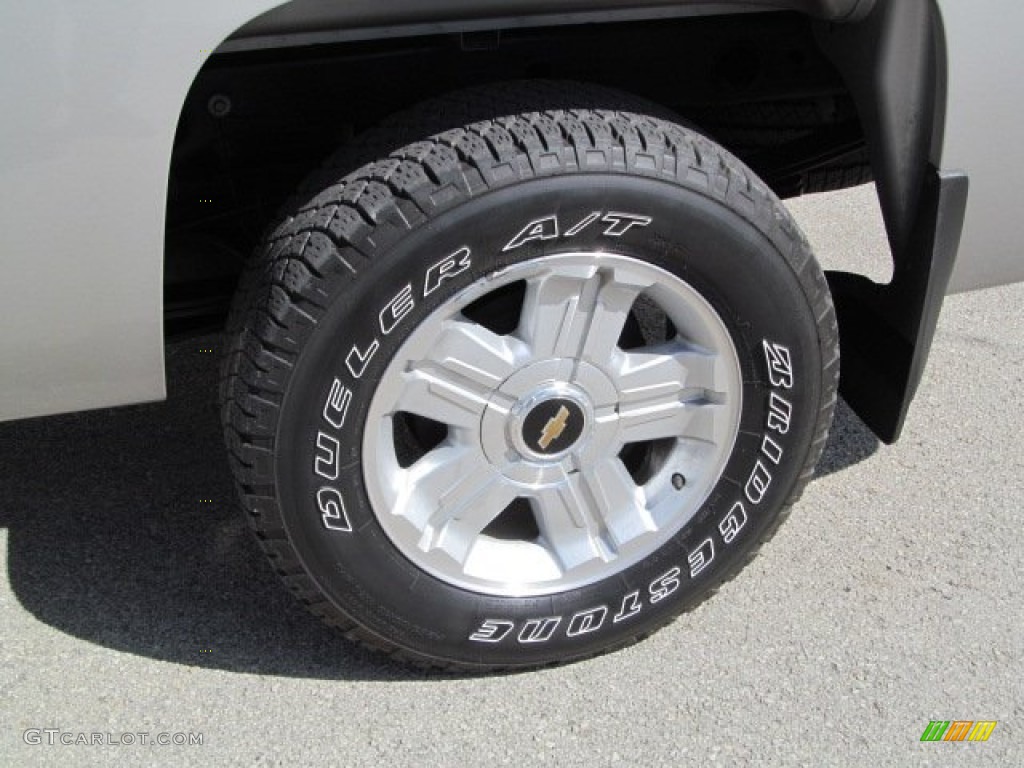 2009 Silverado 1500 LT Extended Cab 4x4 - Silver Birch Metallic / Ebony photo #3