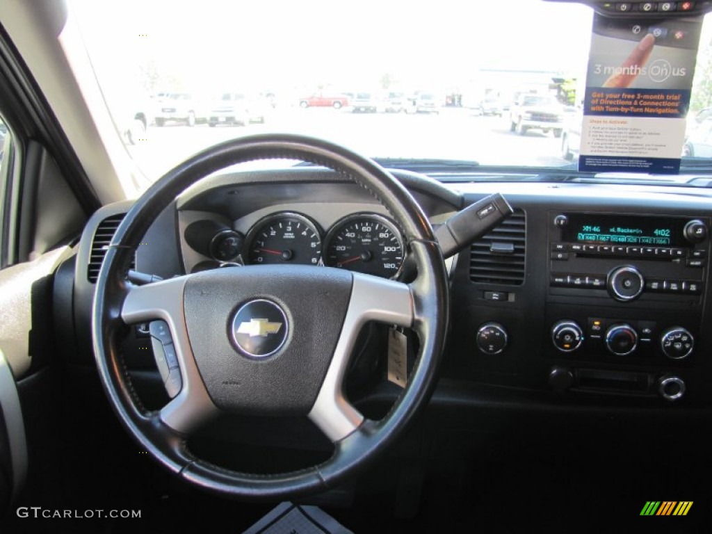 2007 Silverado 1500 LT Extended Cab 4x4 - Black / Ebony Black photo #8