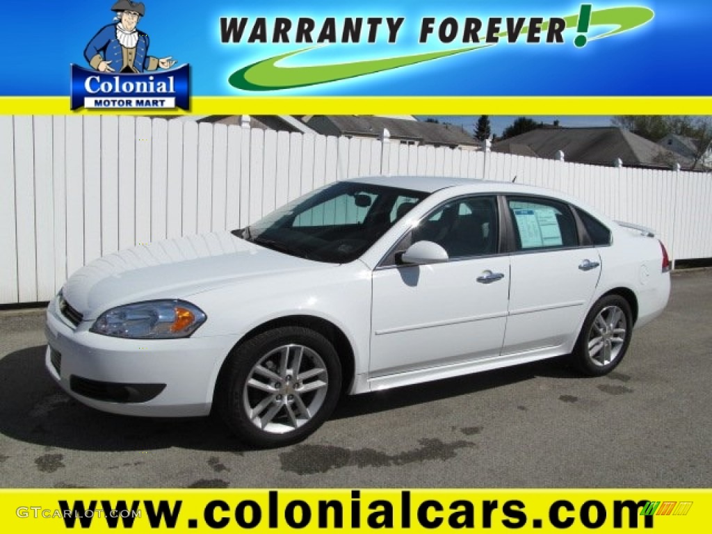 2011 Impala LTZ - Summit White / Gray photo #1