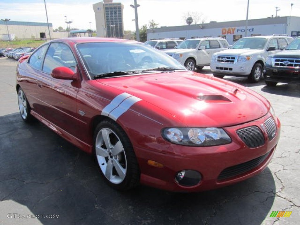 2006 GTO Coupe - Spice Red Metallic / Black photo #4