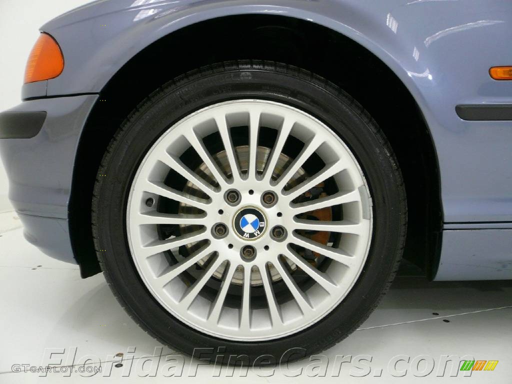 2001 3 Series 325xi Sedan - Steel Blue Metallic / Sand photo #12