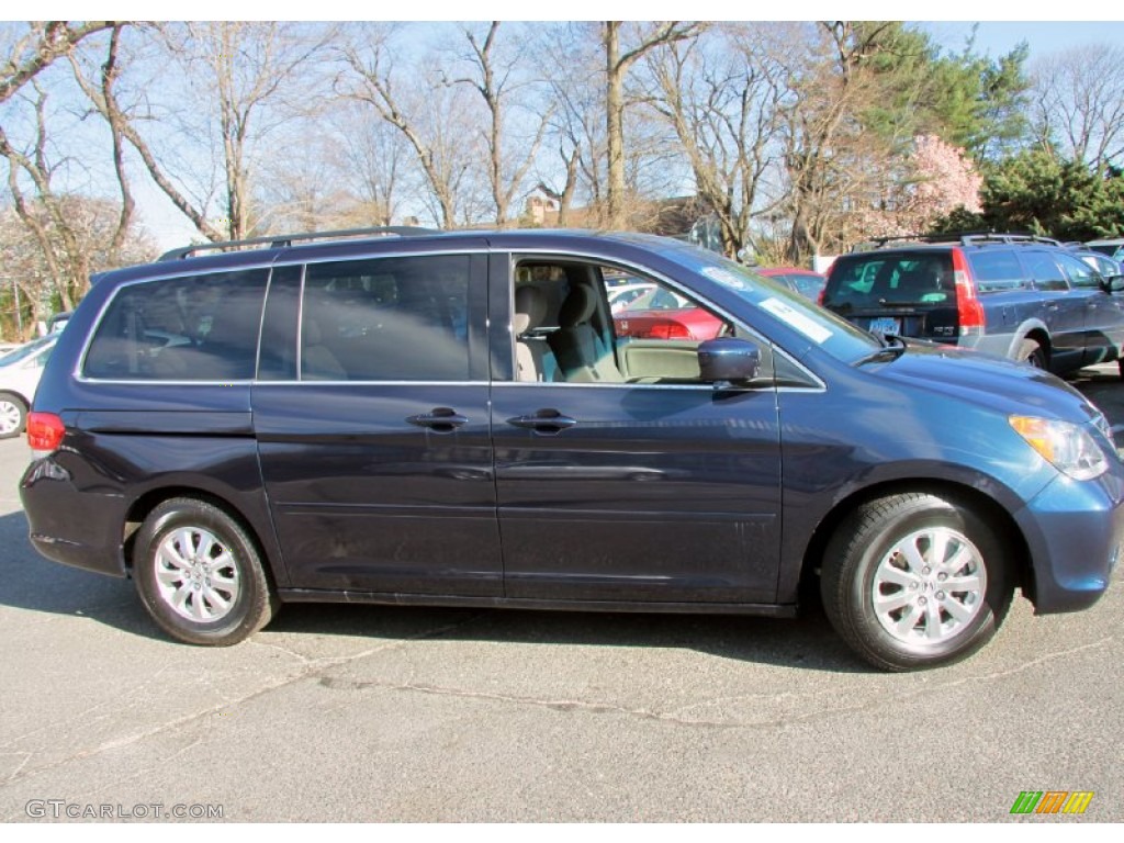 2009 Odyssey EX - Bali Blue Pearl / Gray photo #4