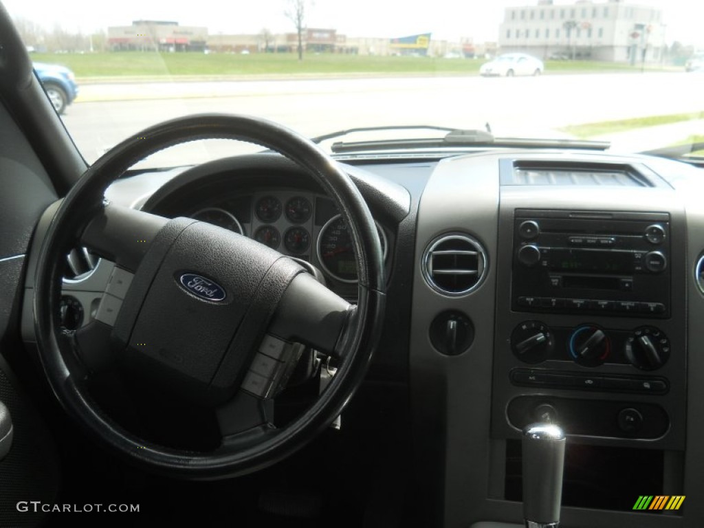 2004 F150 FX4 SuperCrew 4x4 - Black / Black photo #4