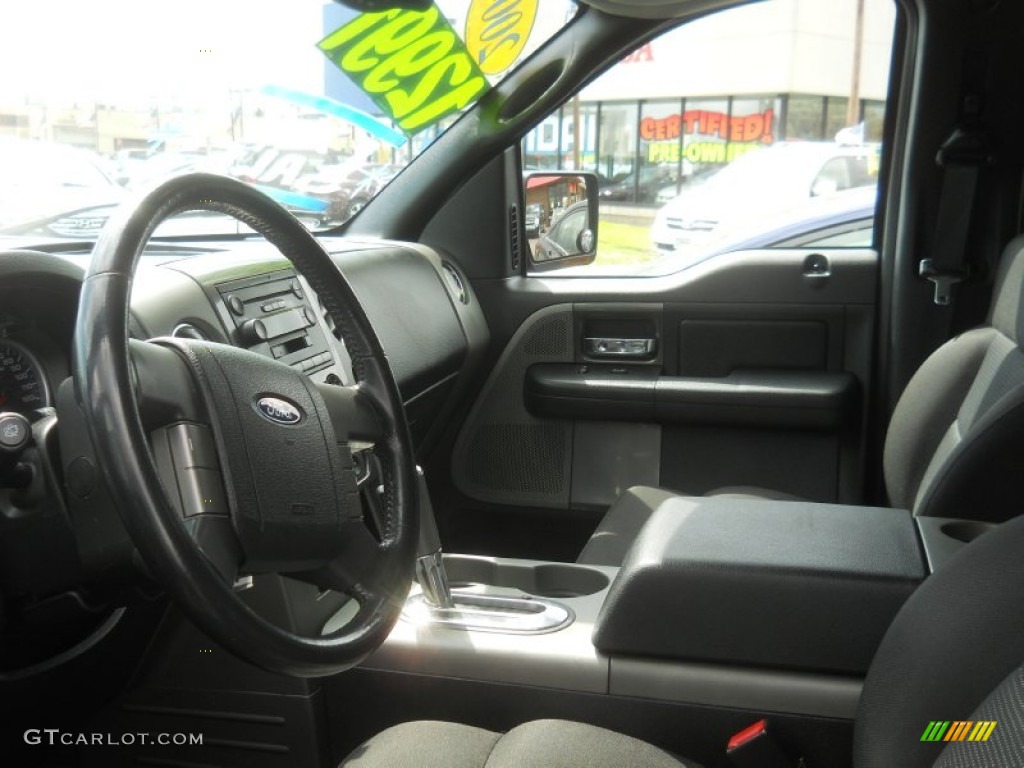 2004 F150 FX4 SuperCrew 4x4 - Black / Black photo #7