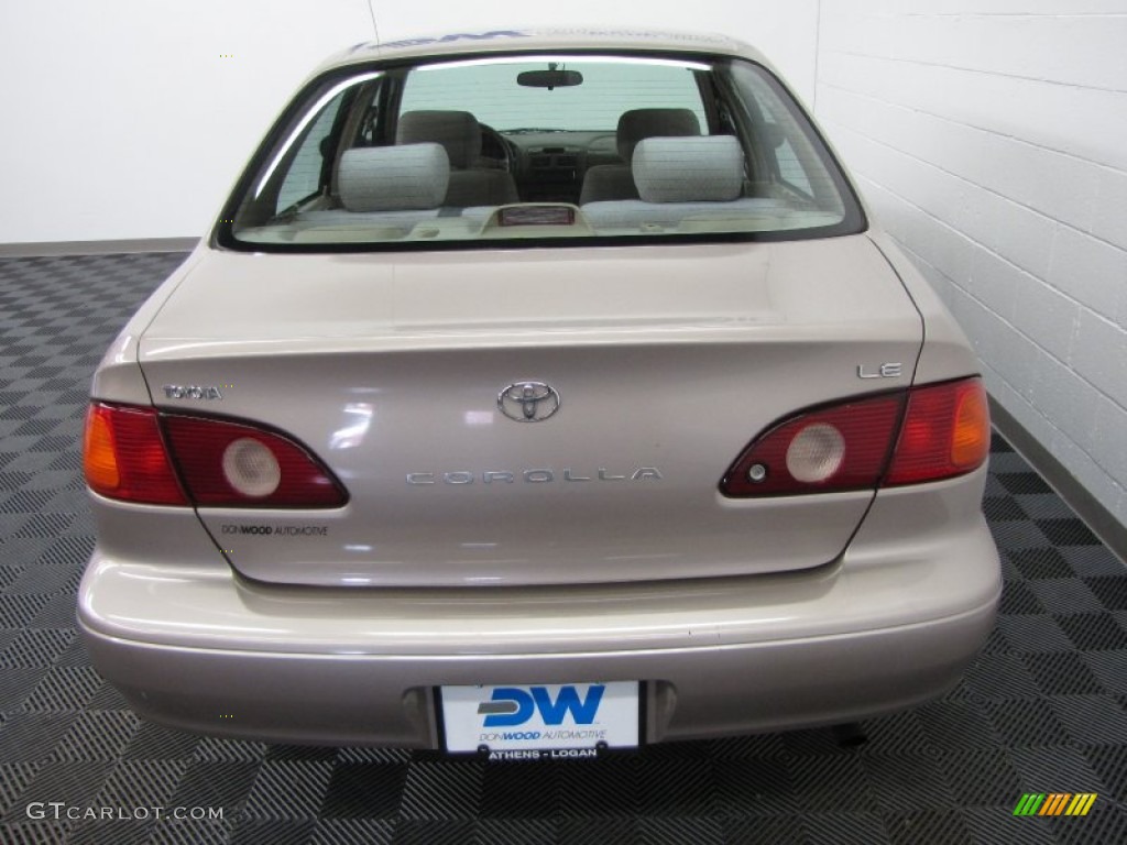 2001 Corolla LE - Sandrift Beige Metallic / Pebble Beige photo #8