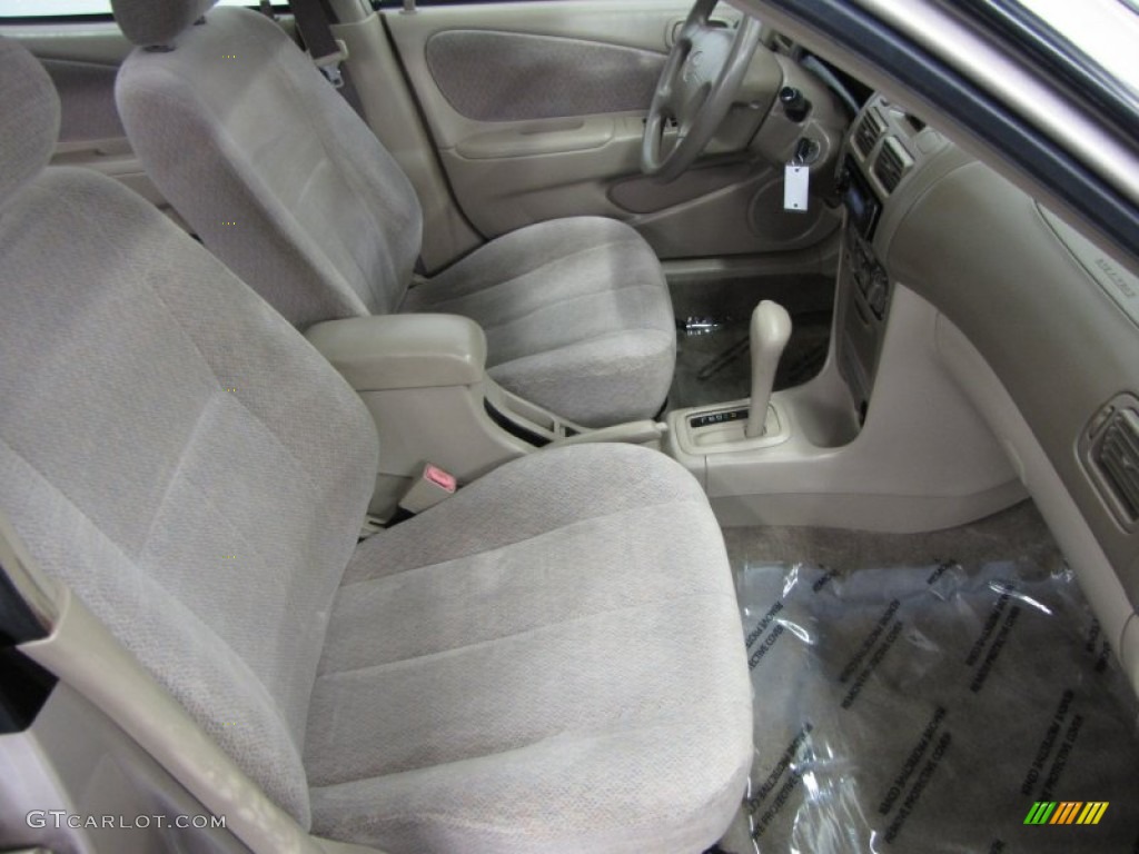 2001 Corolla LE - Sandrift Beige Metallic / Pebble Beige photo #18