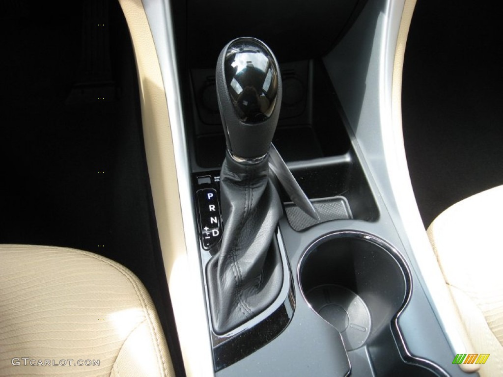 2011 Sonata Hybrid - Venetian Red / Camel photo #26
