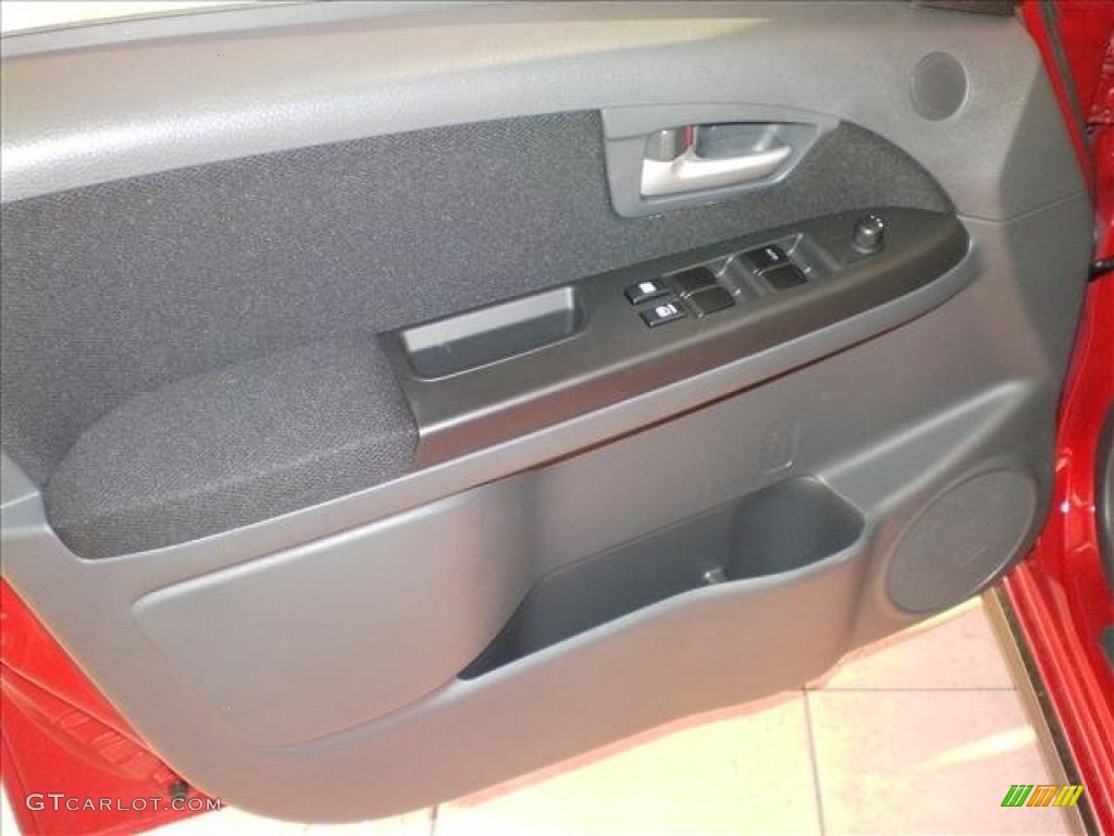 2012 Suzuki SX4 Crossover AWD Black Door Panel Photo #63399142