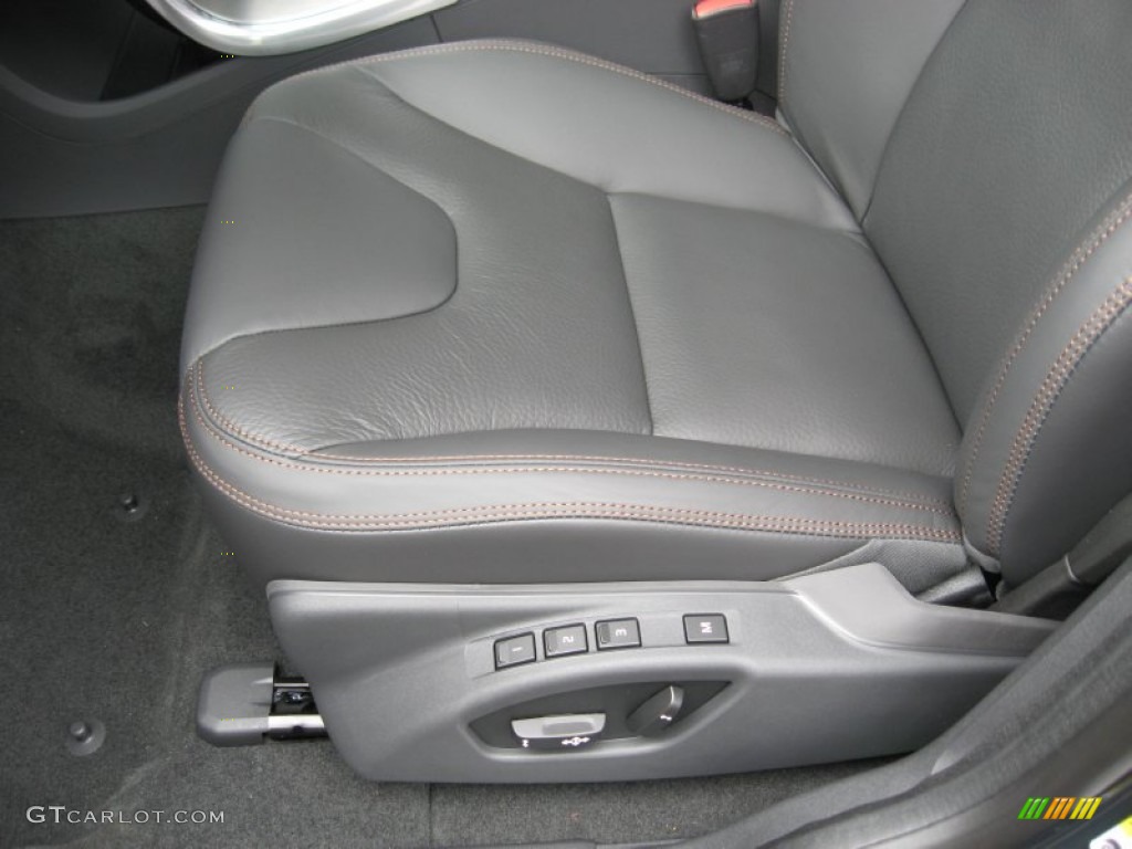 2012 XC60 3.2 AWD - Saville Grey Metallic / Off Black photo #14