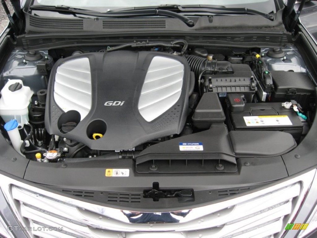 2012 Hyundai Azera Standard Azera Model 3.3 Liter GDI DOHC 24-Valve Dual-CVVT V6 Engine Photo #63399430