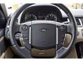 Almond/Nutmeg Stitching 2010 Land Rover Range Rover Sport HSE Steering Wheel