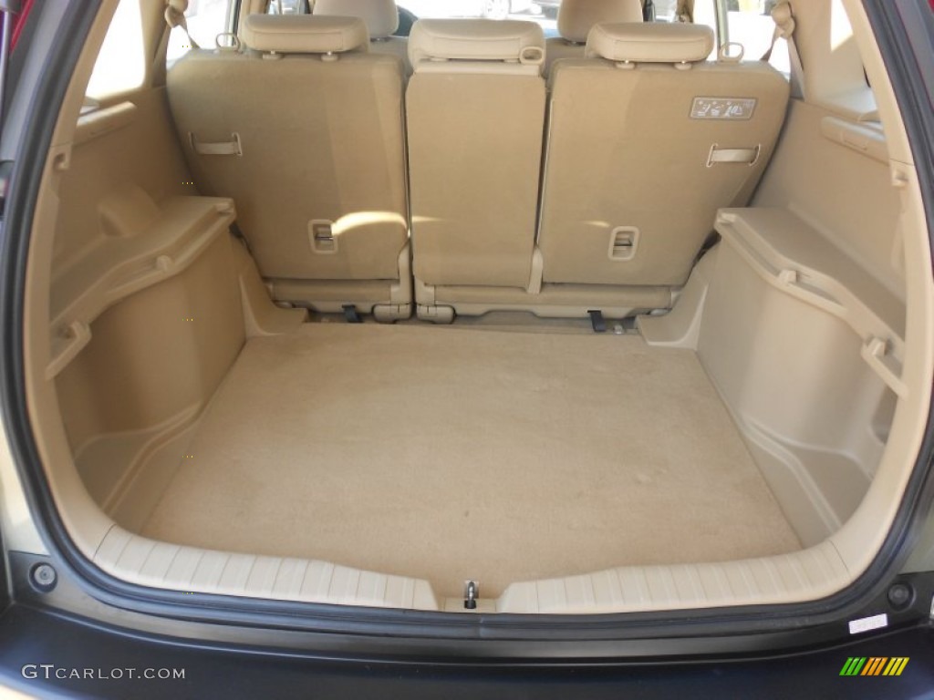 2009 CR-V LX 4WD - Green Tea Metallic / Ivory photo #9