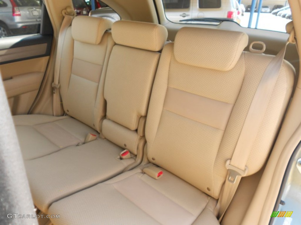2009 CR-V LX 4WD - Green Tea Metallic / Ivory photo #16