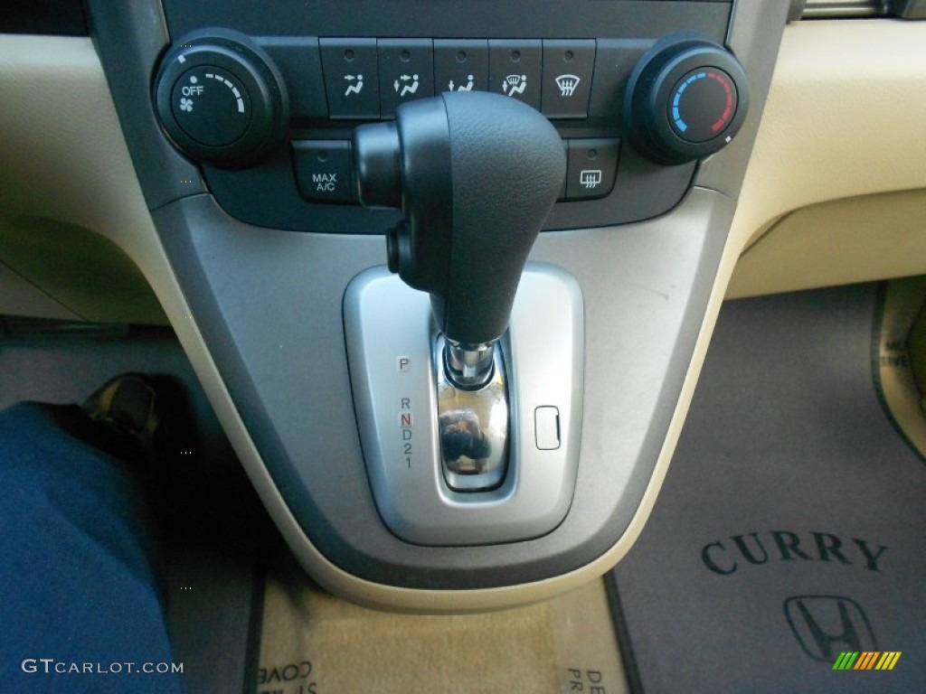 2009 CR-V LX 4WD - Green Tea Metallic / Ivory photo #23