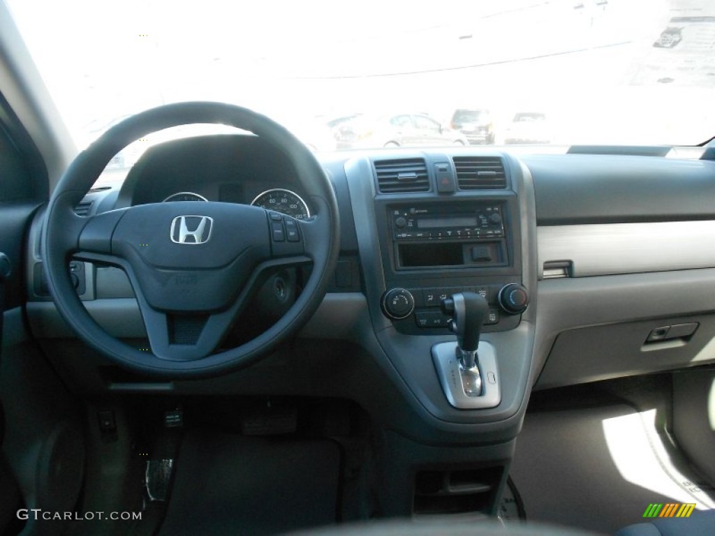 2010 CR-V LX AWD - Taffeta White / Gray photo #5