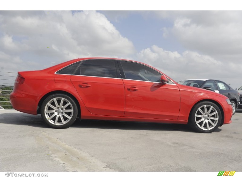 Brilliant Red 2010 Audi A4 2.0T Sedan Exterior Photo #63402668