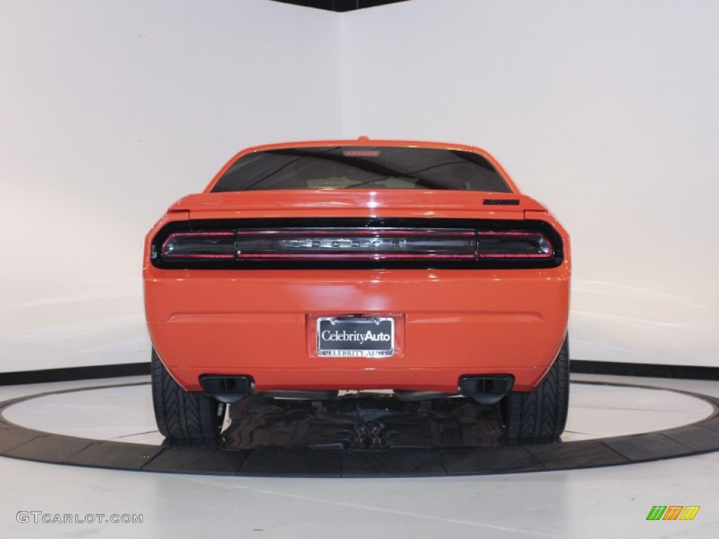 2008 Challenger SRT8 - HEMI Orange / Dark Slate Gray photo #6