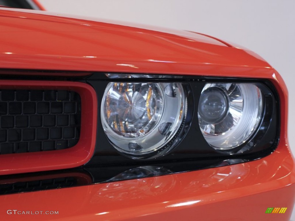 2008 Challenger SRT8 - HEMI Orange / Dark Slate Gray photo #14