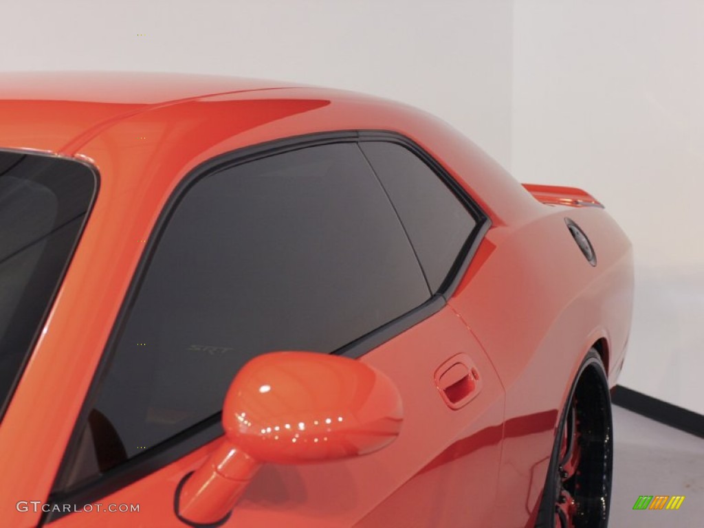 2008 Challenger SRT8 - HEMI Orange / Dark Slate Gray photo #22