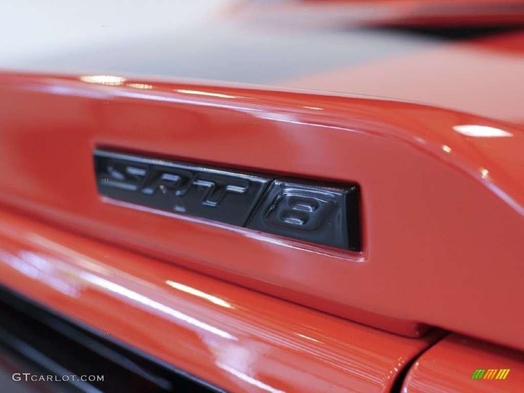 2008 Challenger SRT8 - HEMI Orange / Dark Slate Gray photo #38