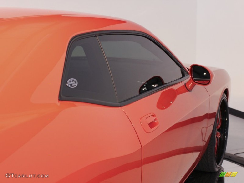 2008 Challenger SRT8 - HEMI Orange / Dark Slate Gray photo #41
