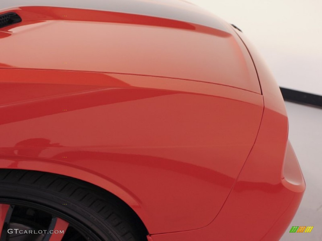 2008 Challenger SRT8 - HEMI Orange / Dark Slate Gray photo #48