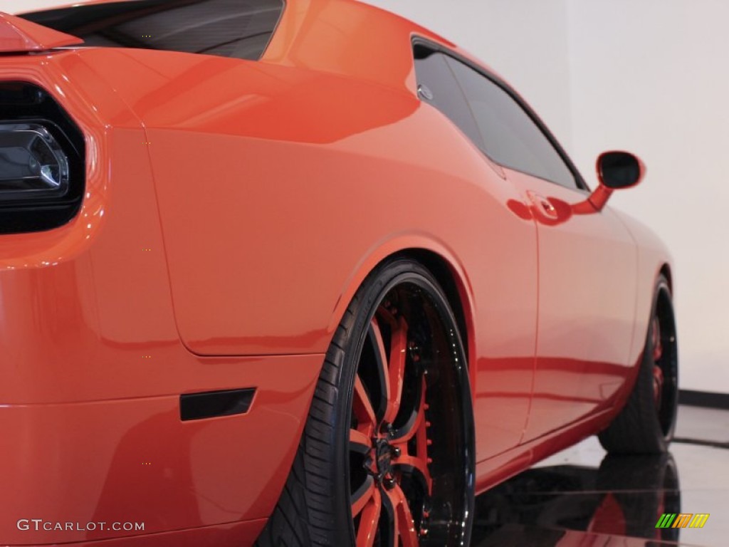 2008 Challenger SRT8 - HEMI Orange / Dark Slate Gray photo #49