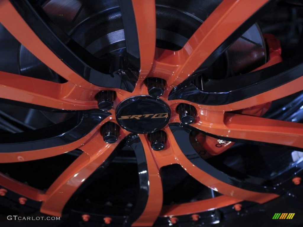 2008 Challenger SRT8 - HEMI Orange / Dark Slate Gray photo #58