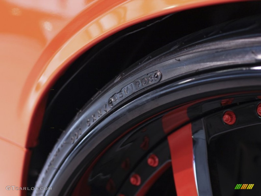 2008 Challenger SRT8 - HEMI Orange / Dark Slate Gray photo #63