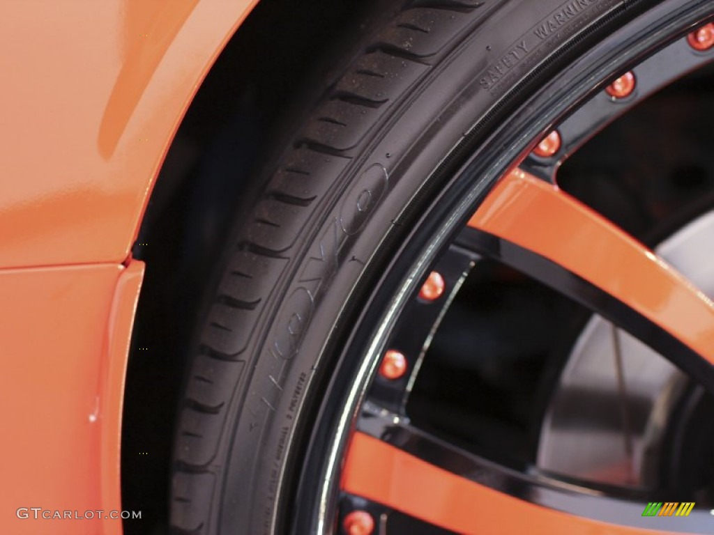 2008 Challenger SRT8 - HEMI Orange / Dark Slate Gray photo #74