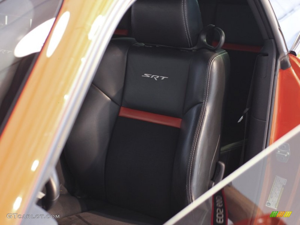 2008 Challenger SRT8 - HEMI Orange / Dark Slate Gray photo #85
