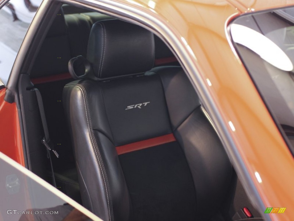 2008 Challenger SRT8 - HEMI Orange / Dark Slate Gray photo #87