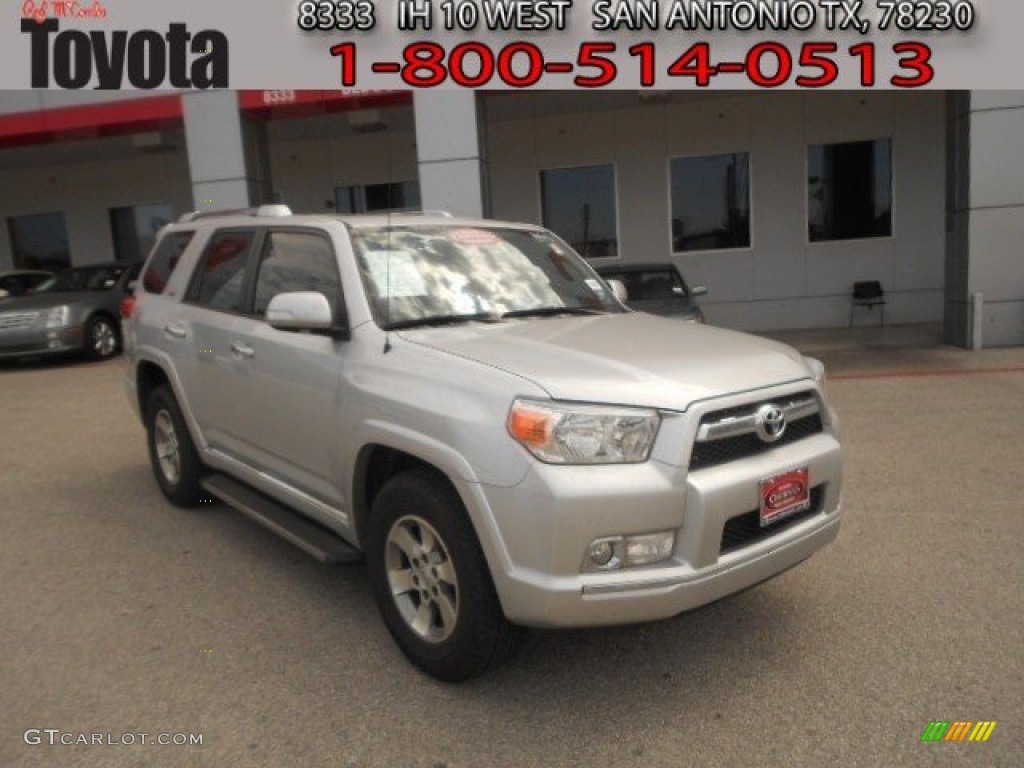2011 4Runner SR5 - Classic Silver Metallic / Graphite photo #1