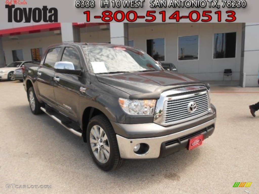 2011 Tundra Limited CrewMax - Magnetic Gray Metallic / Graphite Gray photo #1