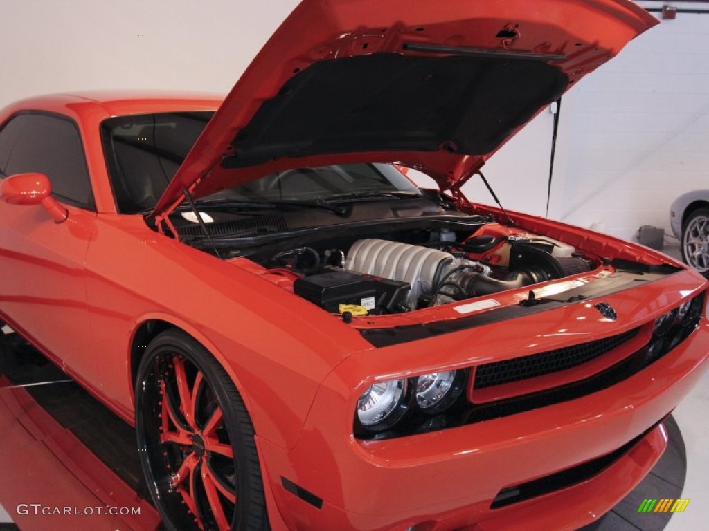 2008 Challenger SRT8 - HEMI Orange / Dark Slate Gray photo #152