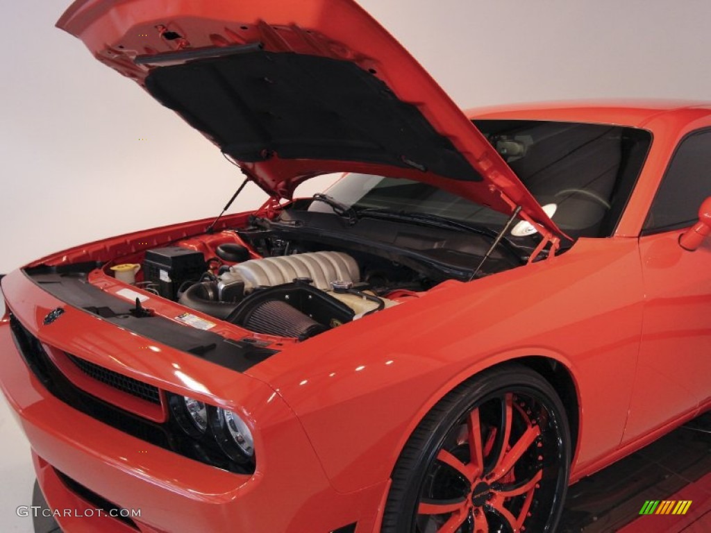 2008 Challenger SRT8 - HEMI Orange / Dark Slate Gray photo #153