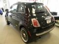 2012 Nero (Black) Fiat 500 Lounge  photo #3