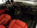 2012 Nero (Black) Fiat 500 Lounge  photo #9