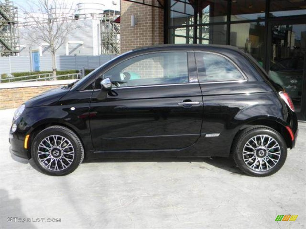 Gucci Nero (Black) 2012 Fiat 500 c cabrio Gucci Exterior Photo #63406112