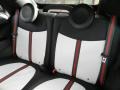 2012 Fiat 500 c cabrio Gucci Rear Seat