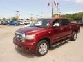 2007 Salsa Red Pearl Toyota Tundra Limited CrewMax  photo #3