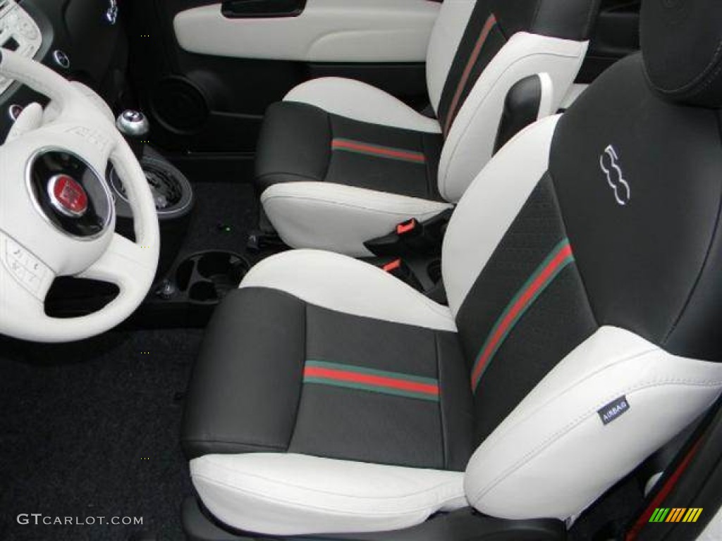 500 by Gucci Nero (Black) Interior 2012 Fiat 500 c cabrio Gucci Photo #63406209