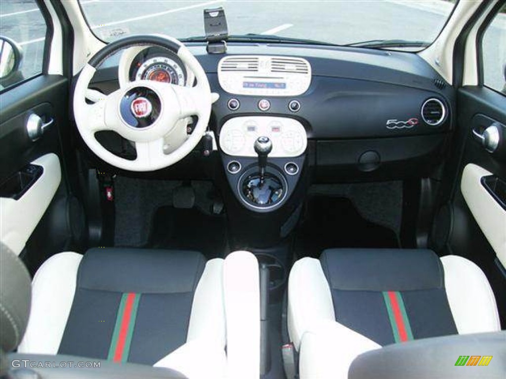 2012 Fiat 500 c cabrio Gucci 500 by Gucci Nero (Black) Dashboard Photo #63406223