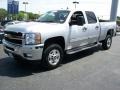 Sheer Silver Metallic - Silverado 2500HD LT Crew Cab Photo No. 6