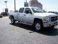 Sheer Silver Metallic - Silverado 2500HD LT Crew Cab Photo No. 9