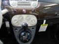 Tessuto Marrone/Avorio (Brown/Ivory) Controls Photo for 2012 Fiat 500 #63406499